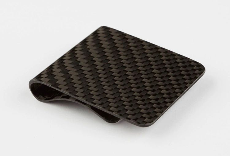 Large Classic Carbon Fiber Moeny Clip
