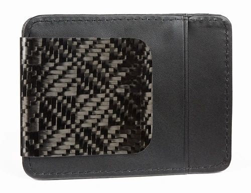 Leather Money Clip Wallet, Gift for him, Wallets for men, car club, fathers day gift Christmas gifts for him mens wallet carbon fiber wallet