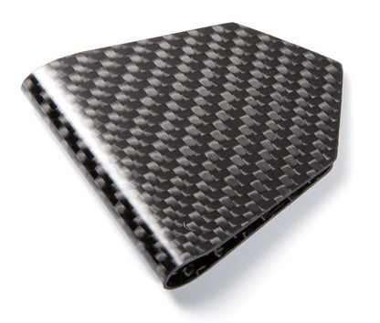 D15 Carbon Fiber Money Clip With Leather Wallet
