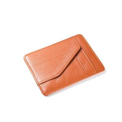 Single Point 2x2 Twill Weave Carbon Fiber with Brown leather wallet