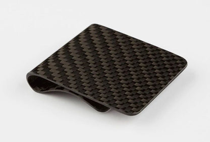 Large Classic Carbon Fiber Moeny Clip