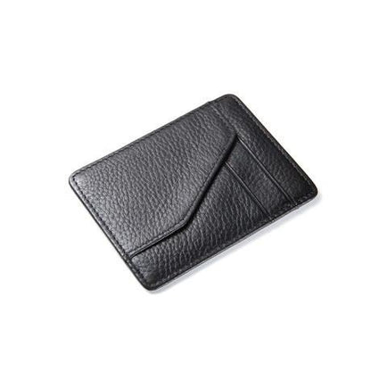 Single Point Hex Weave Carbon Fiber with Black leather wallet